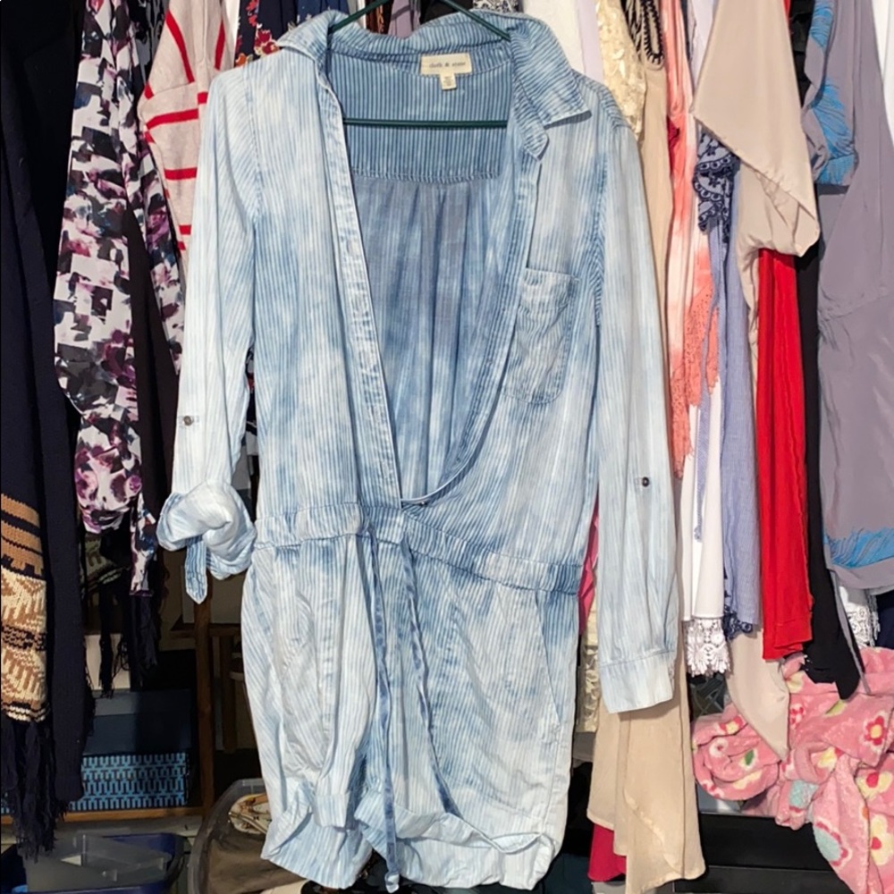 Denim Cloth and Stone Jumper